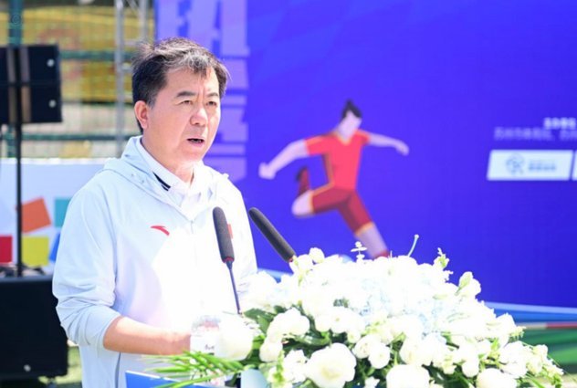 谢志伟抢点射门，皮球折射入网，苏州0-1无锡